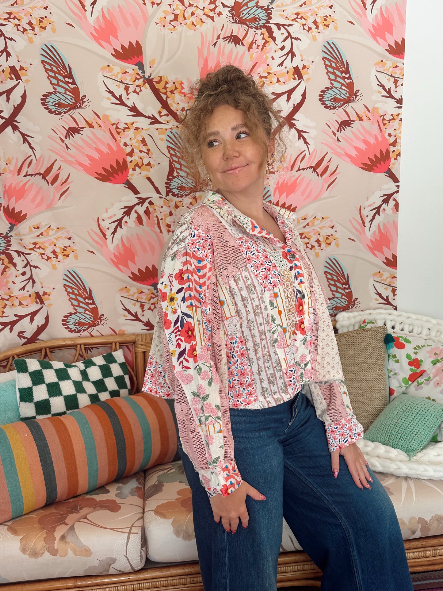 The Fav Patterned Blouse