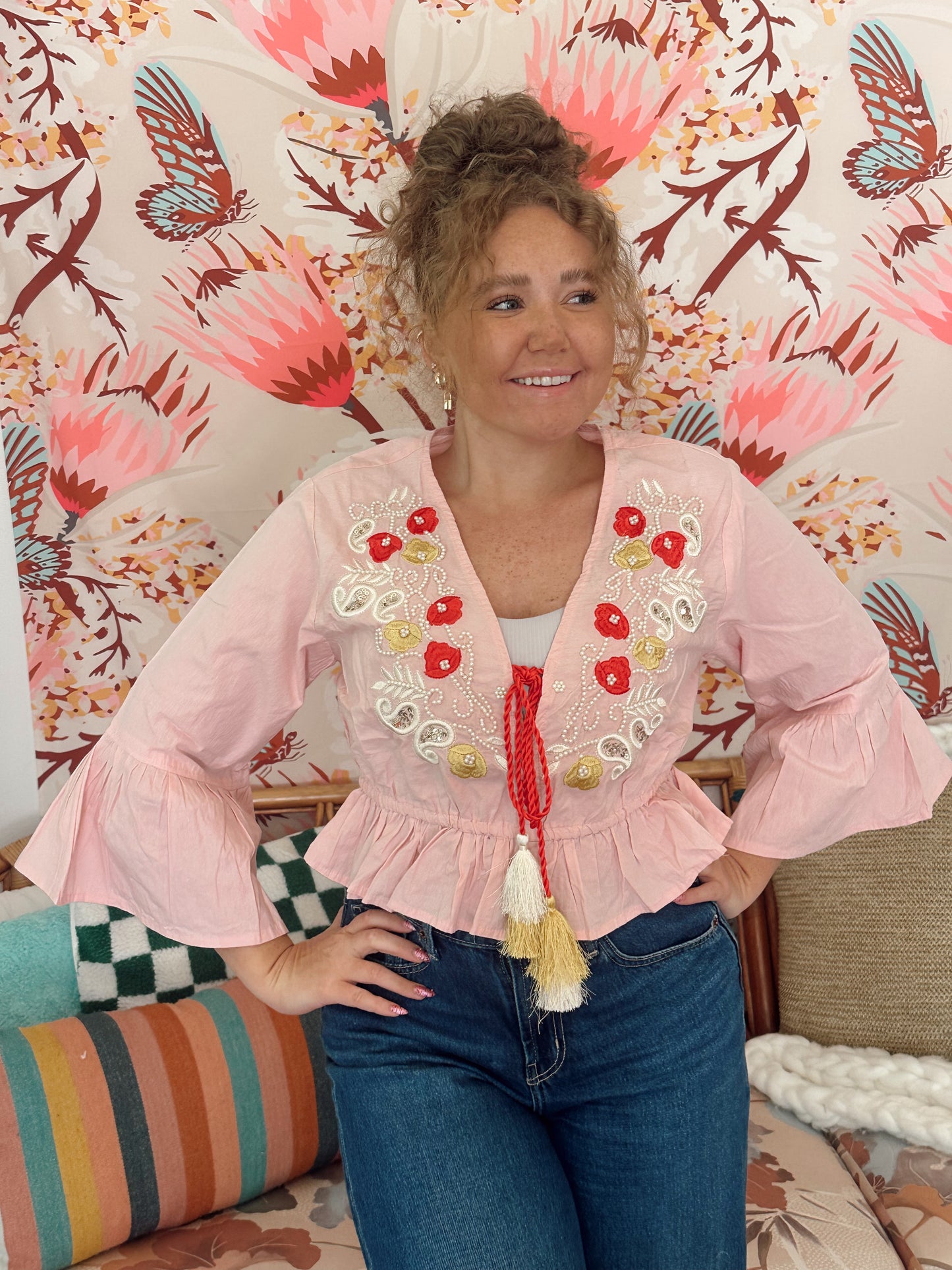The Perfect Pink Blouse