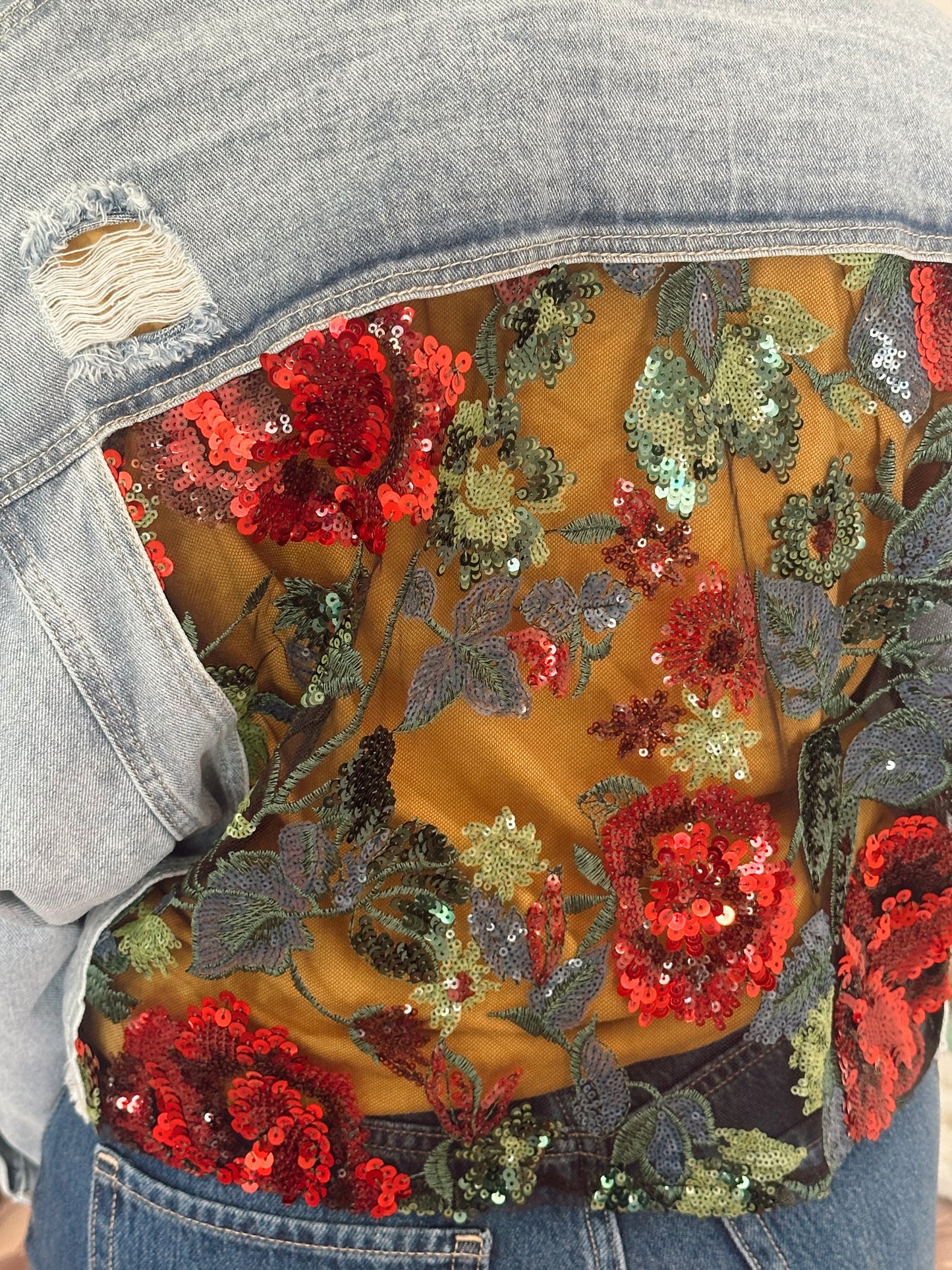 The Glitz Denim Jacket