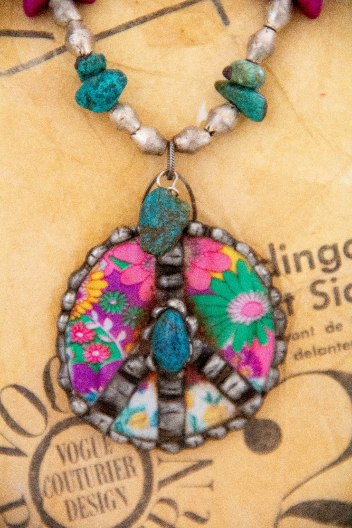 The Purple in Peace Necklace