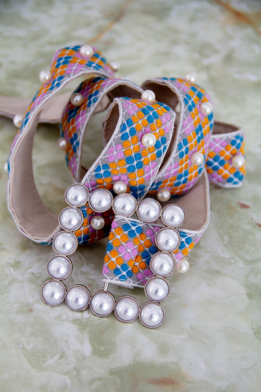 The All Pearls Belt - Pink