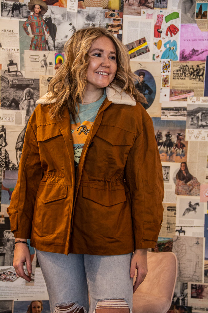 The Perfect Brown Jacket