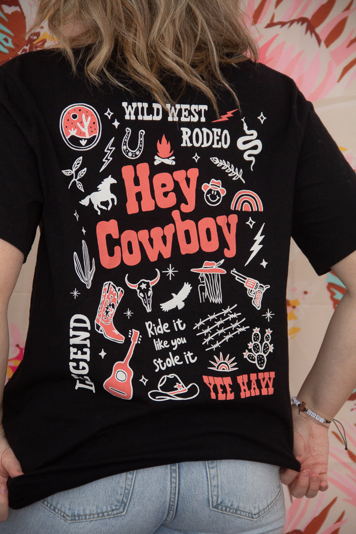 Hey Hey Cowboy Tee