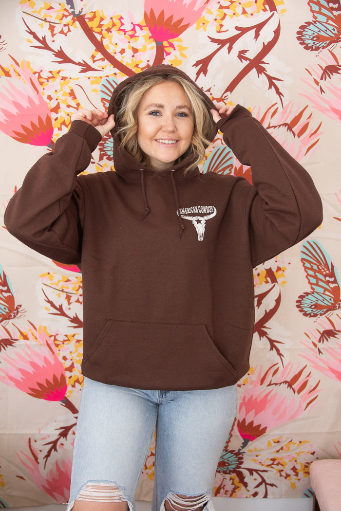 Wild Wild West Hoodie in Tan – Anna's Raffia