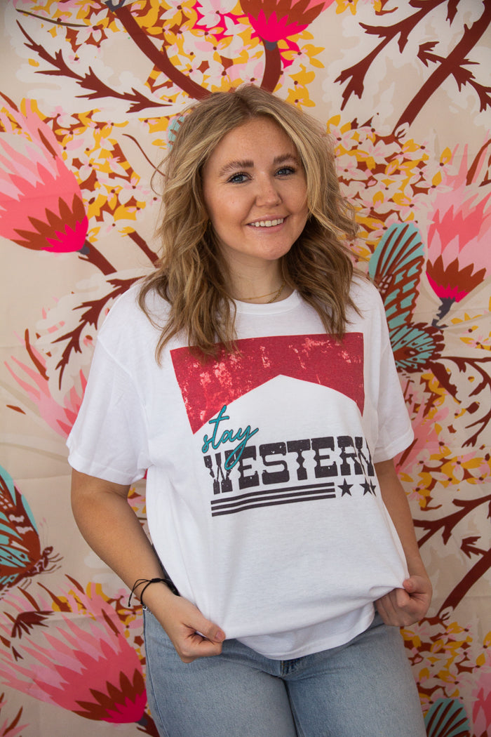 Stay Western Tee