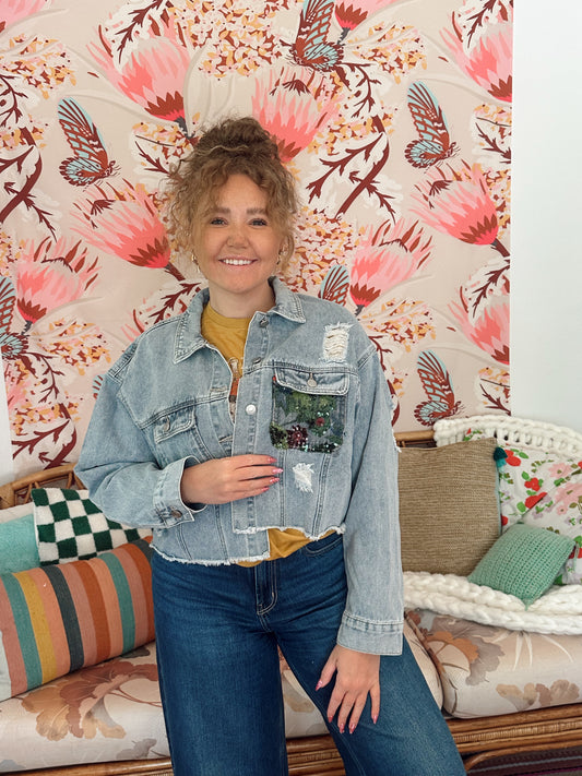 The Glitz Denim Jacket