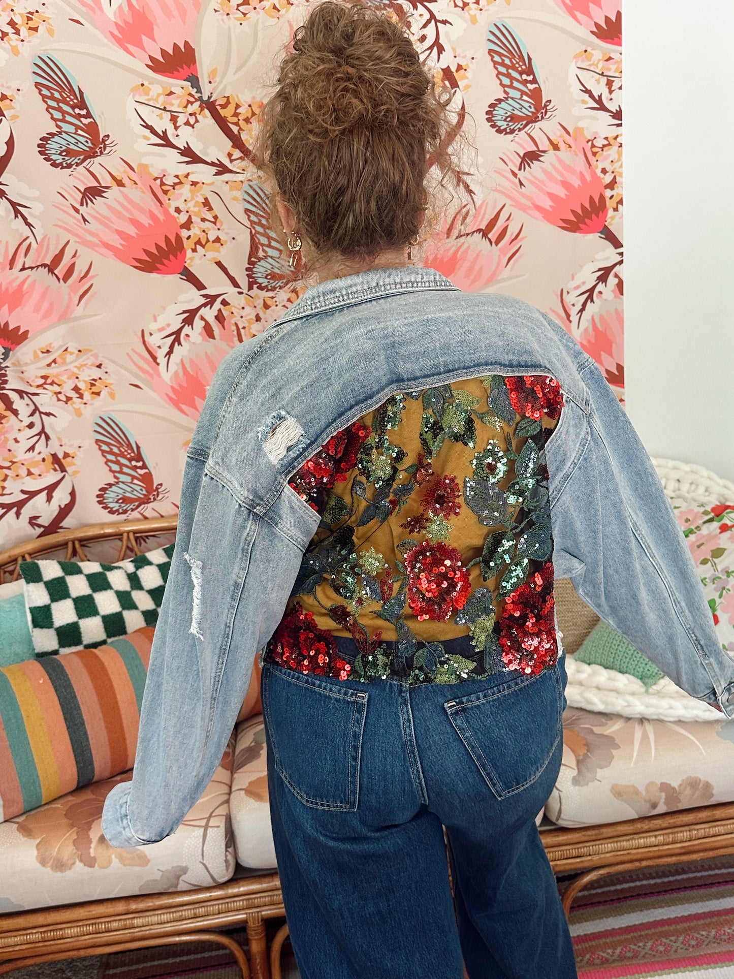 The Glitz Denim Jacket