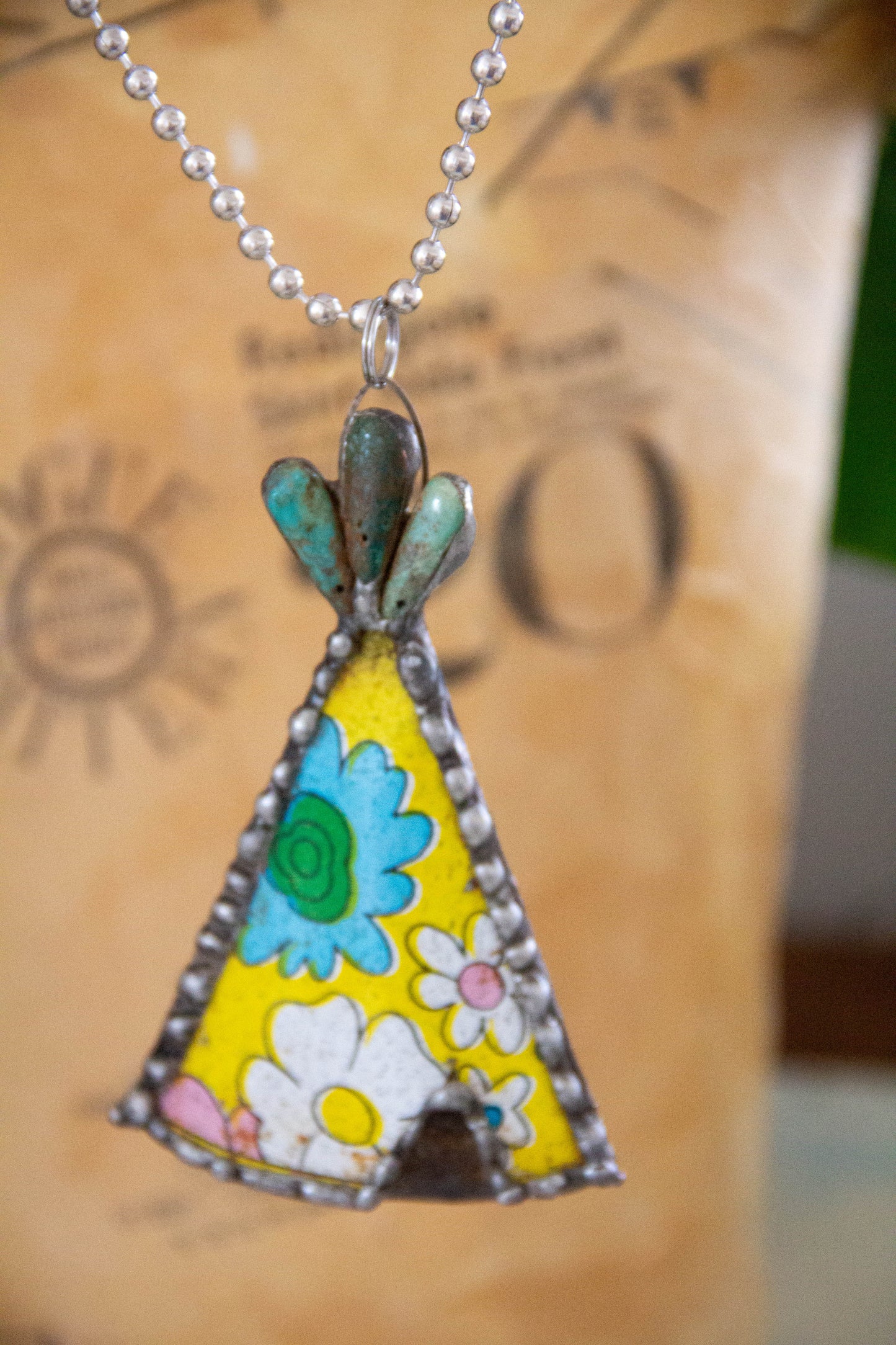 The Floral Teepee Necklace