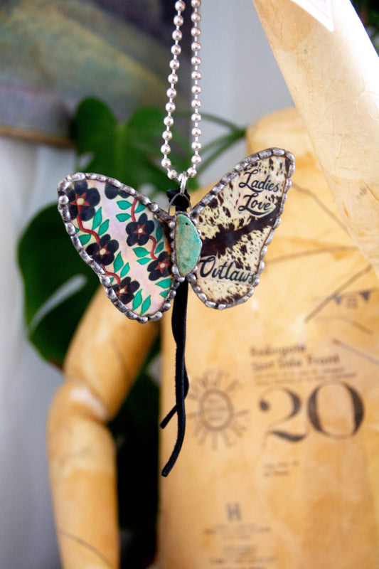 The Outlaw Butterfly Necklace