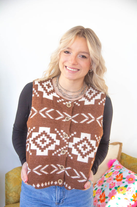 Aztec Way Vest