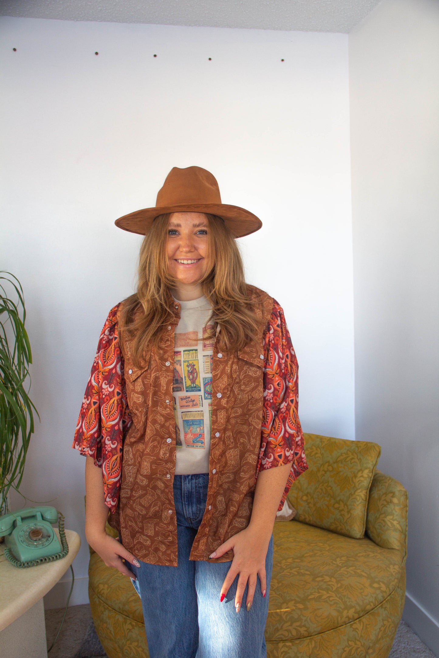 Flirty and Funky Blouse