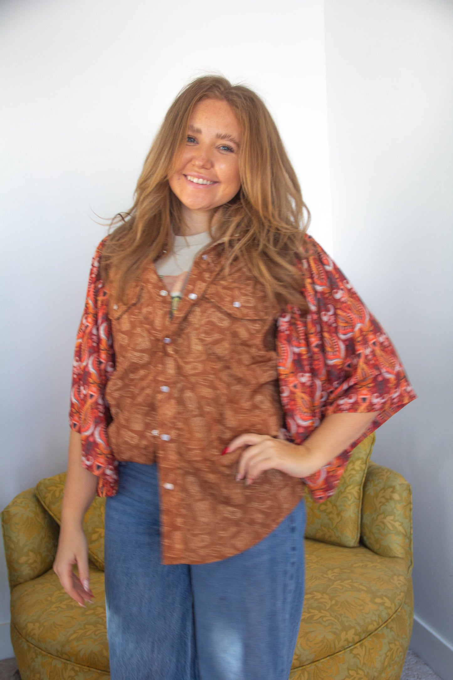 Flirty and Funky Blouse