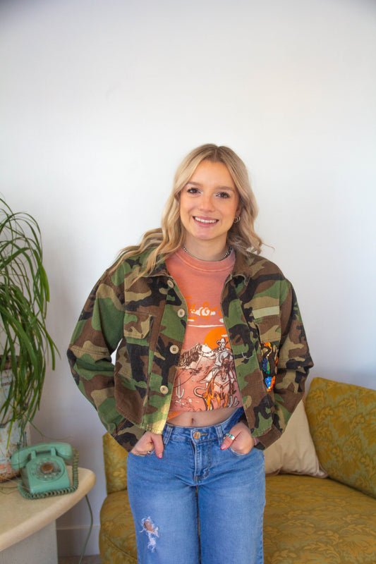 Glitz and Camo Jacket