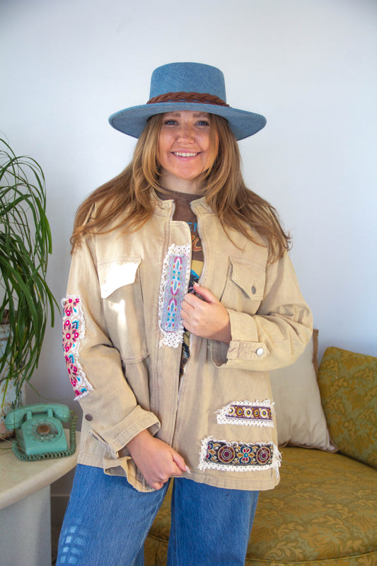 Tan and Tailored Jacket